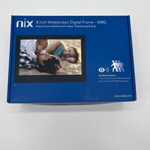 NIX Digital Frame NWT, Remote Included, Motion Sensor